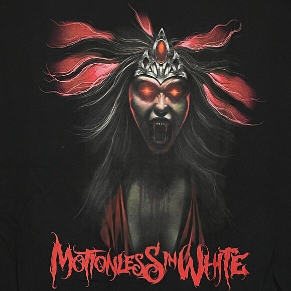 Motion is in White Rock band T-shirt, size 3XL - Picture 3 of 4